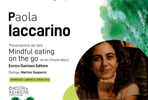 Paola Iaccarino a Chiostri e Inchiostri 2022 Noci (BA)