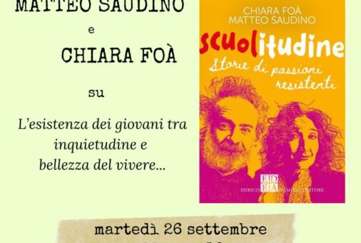 “Scuolitudine” a Giovani x i Giovani