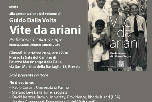 Presentazione di “Vite da ariani” a Brescia