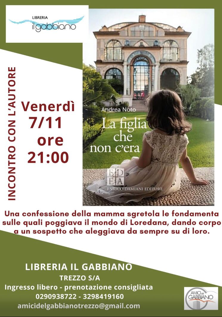La figlia che non c'era alla Libreria Il Gabbiano di Trezzo S/A
