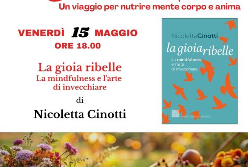 Presentazione di “La gioia ribelle” alla Biblioteca Brocchi di Genova Nervi