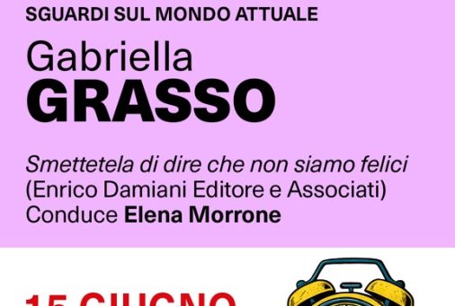 “Felici da single”: Gabriella Grasso a Salerno Letteratura