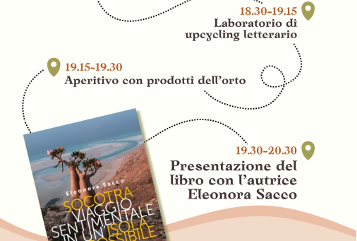 Eleonora Sacco presenta “Socotra” al Leggère Bookclub di Como