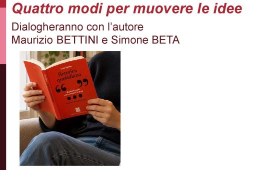 Presentazione di “Retorica quotidiana” all’Università di Siena